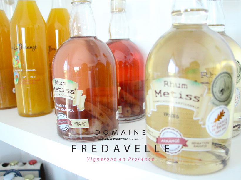 domaine fredavelle vente vins et alcool rhume épicerie fine dégustation aix-en-provence tourisme vignoble